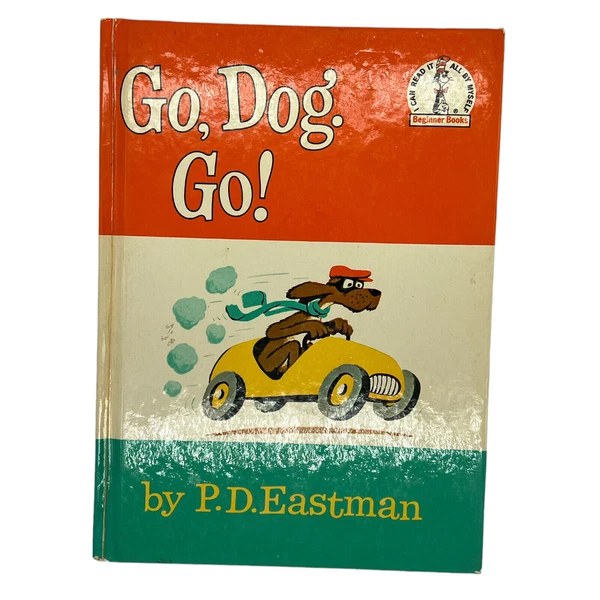 Book cover: Go Dog Go