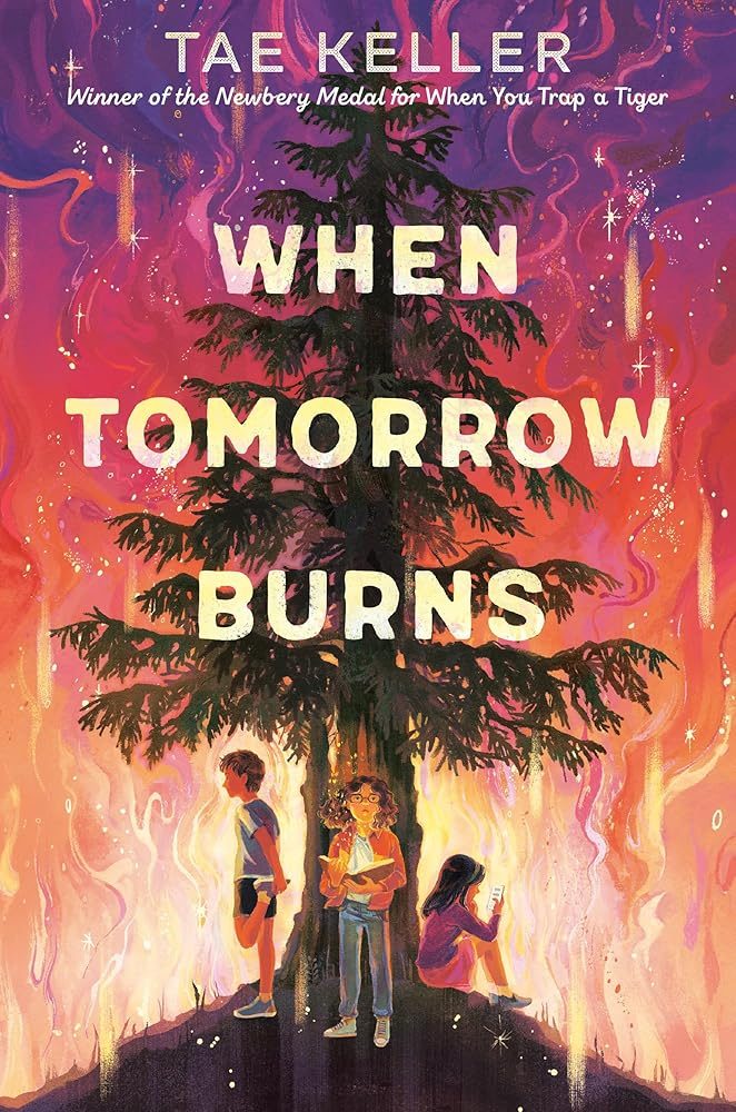 Cover of When Tomorrow Burns by Tae Keller